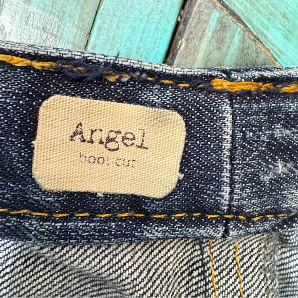 AG Adriano Goldschmied Angel Bootcut Jeans Size 31 Denim Casual - Picture 12 of 14